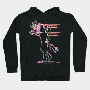 Tom Waits - Color Silhouette Hoodie